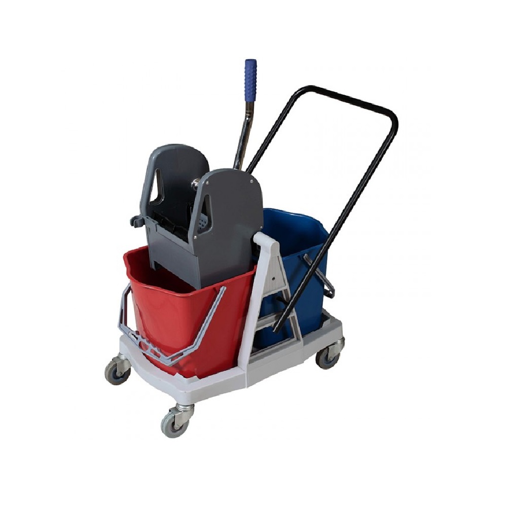 CARRELLO PULIZIE GIALLO
