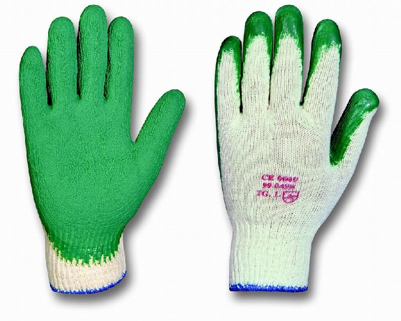GUANTO LATEX VERDE C/CART