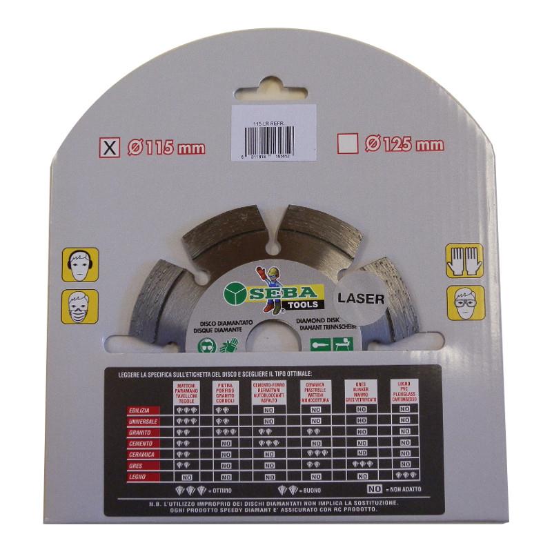 DIAM.115 LASER REFRATTARI