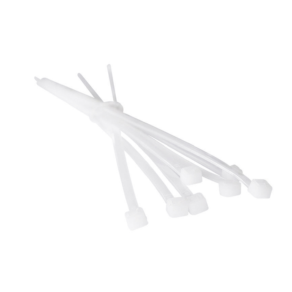 FASCETTA NYLON BIANCA PZ.100