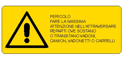 ALLUMINIO PERICOLO 330X500
