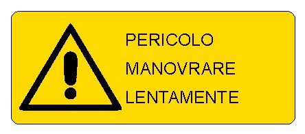 ALLUMINIO PERICOLO 350X125