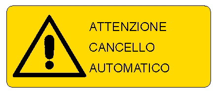 ALLUMINIO PERICOLO 350X125