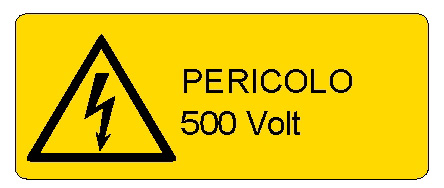 ALLUMINIO PERICOLO 330X500