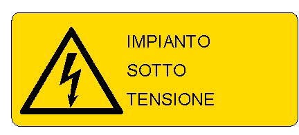 ALLUMINIO PERICOLO 350X125