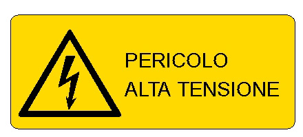 ALLUMINIO PERICOLO 350X125