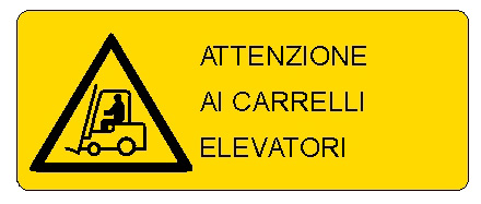 ALLUMINIO PERICOLO 350X125