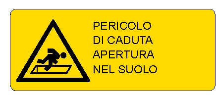 ALLUMINIO PERICOLO 350X125