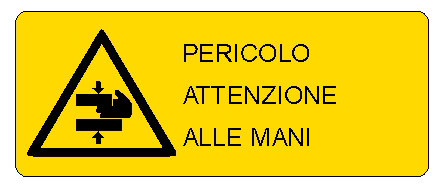 ALLUMINIO PERICOLO 330X500