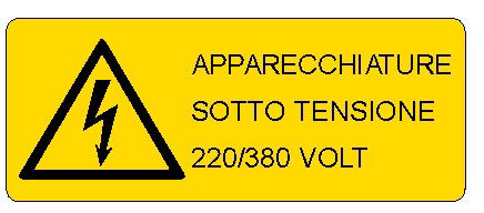 ALLUMINIO PERICOLO 330X500