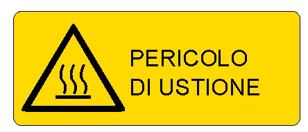 ALLUMINIO PERICOLO 350X125
