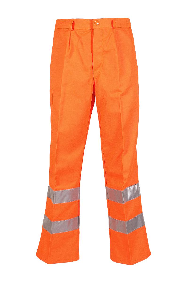 PANTALON HAUTE VISIBILITE A/POLAIRE ORANGE