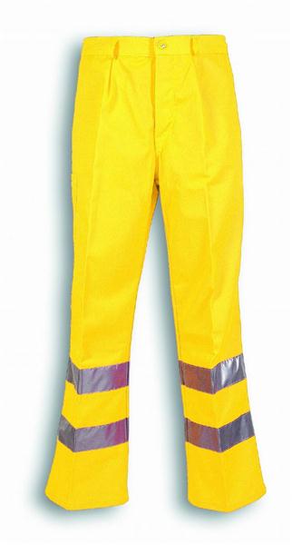 PANTALONE GIALLO C/INTERNO FELPATO