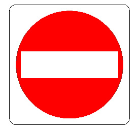 ALLUMINIO DIVIETO 115X115