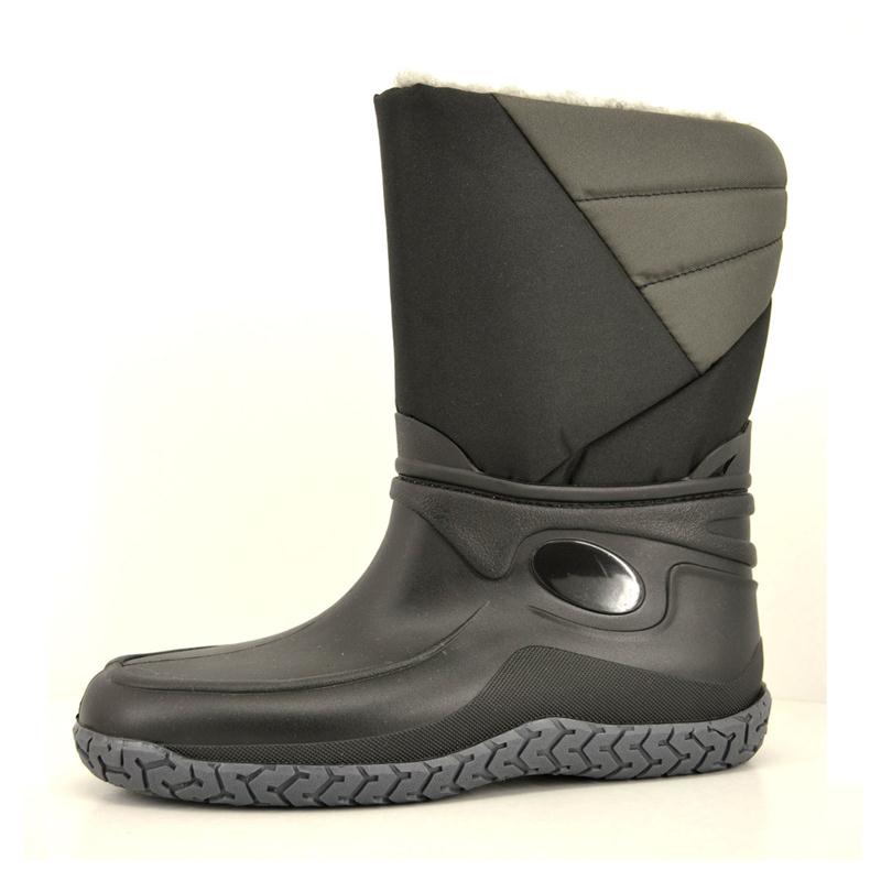 LINED & WATERPROOF AMPHIBIAN BOOT BACK/GRAY