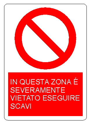 ALLUMINIO DIVIETO 500X700