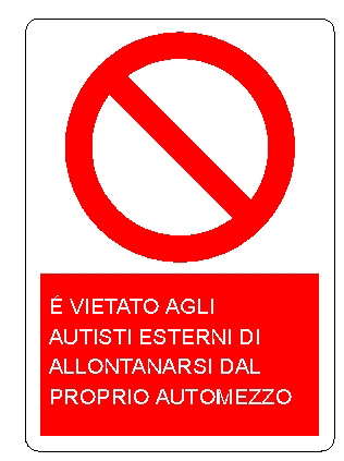 ALLUMINIO DIVIETO 330X500