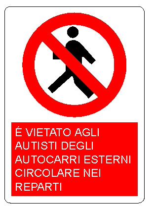 ALLUMINIO DIVIETO 500X700