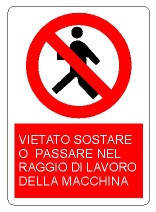 ALLUMINIO DIVIETO 330X500