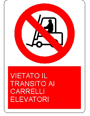 ALLUMINIO DIVIETO 500X700