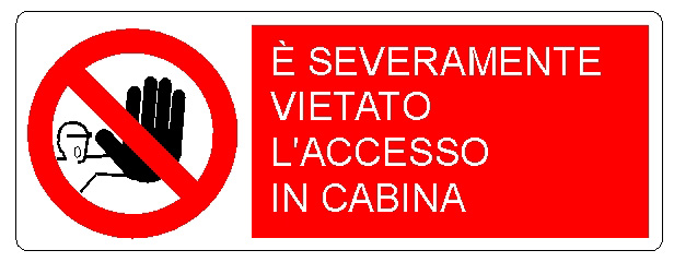 ALLUMINIO DIVIETO 330X500