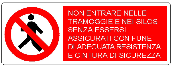 ALLUMINIO DIVIETO 330X500