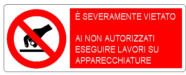 ALLUMINIO DIVIETO 350X125