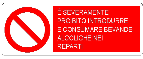 ALLUMINIO DIVIETO 350X125