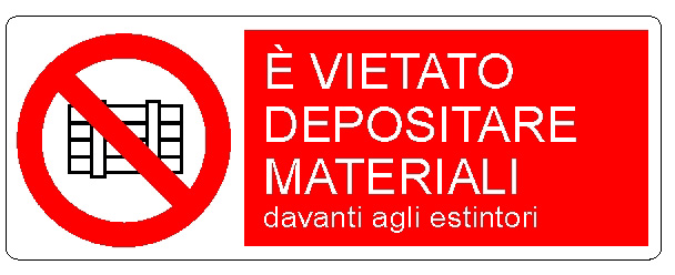 ALLUMINIO DIVIETO 330X500