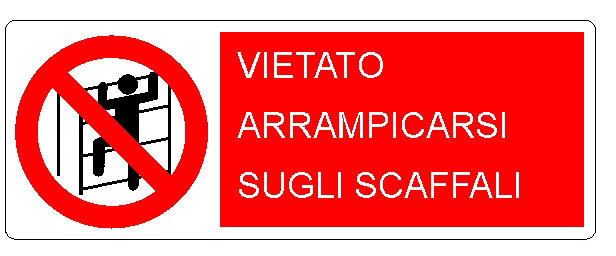 ALLUMINIO DIVIETO 500X700