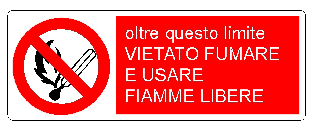 ALLUMINIO DIVIETO 500X700
