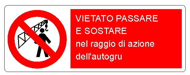 ALLUMINIO DIVIETO 350X125