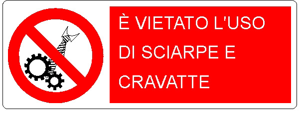 ALLUMINIO DIVIETO 500X700