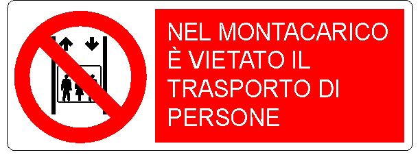 ALLUMINIO DIVIETO 350X125