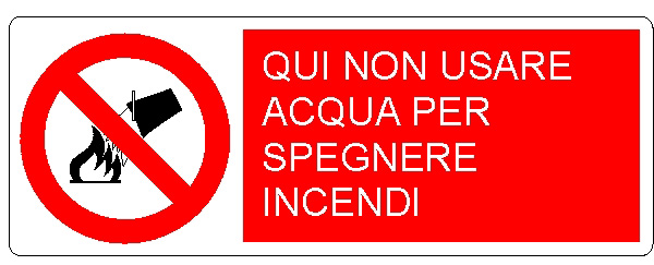 ALLUMINIO DIVIETO 500X700