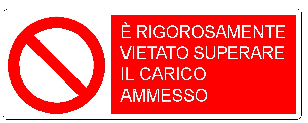 ALLUMINIO DIVIETO 330X500