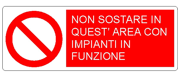 ALLUMINIO DIVIETO 350X125