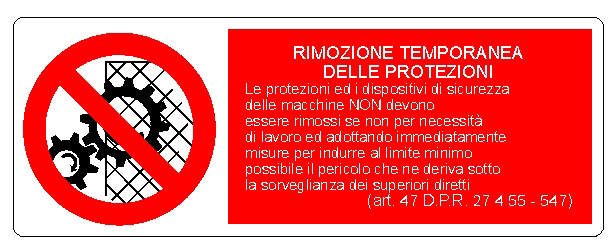 ALLUMINIO DIVIETO 500X700