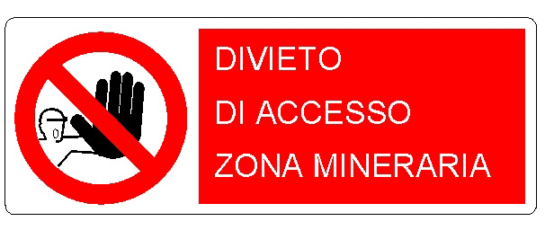 ALLUMINIO DIVIETO 350X125