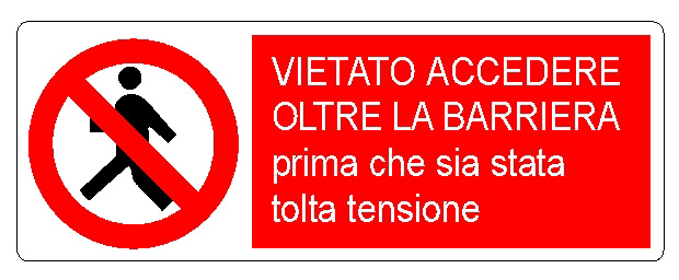 ALLUMINIO DIVIETO 350X125