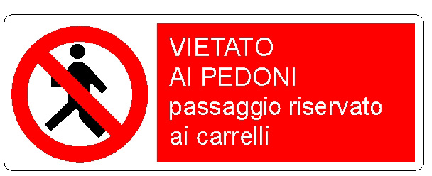 ALLUMINIO DIVIETO 500X700