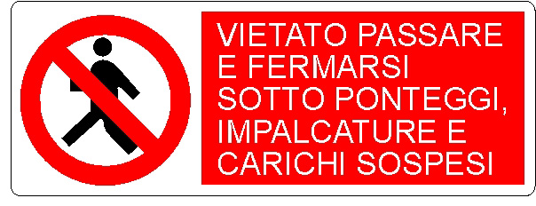 ALLUMINIO DIVIETO 500X700