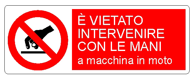 ALLUMINIO DIVIETO 500X700