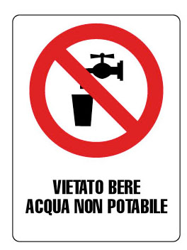 ALLUMINIO DIVIETO 115X160