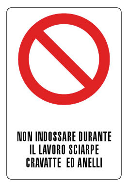 ALLUMINIO DIVIETO 270X430