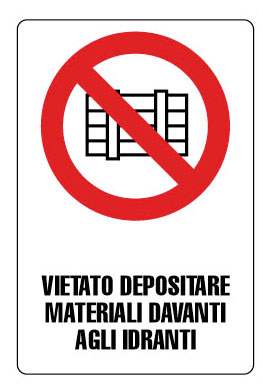 ALLUMINIO DIVIETO 270X430