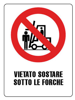 ALLUMINIO DIVIETO 115X160