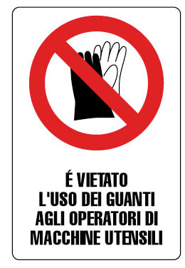ALLUMINIO DIVIETO 270X430