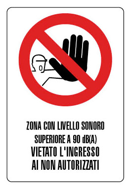 ALLUMINIO DIVIETO 270X430