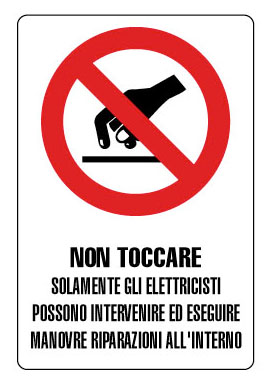 ALLUMINIO DIVIETO 435X678